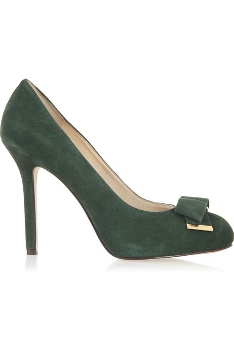 michael kors green heels